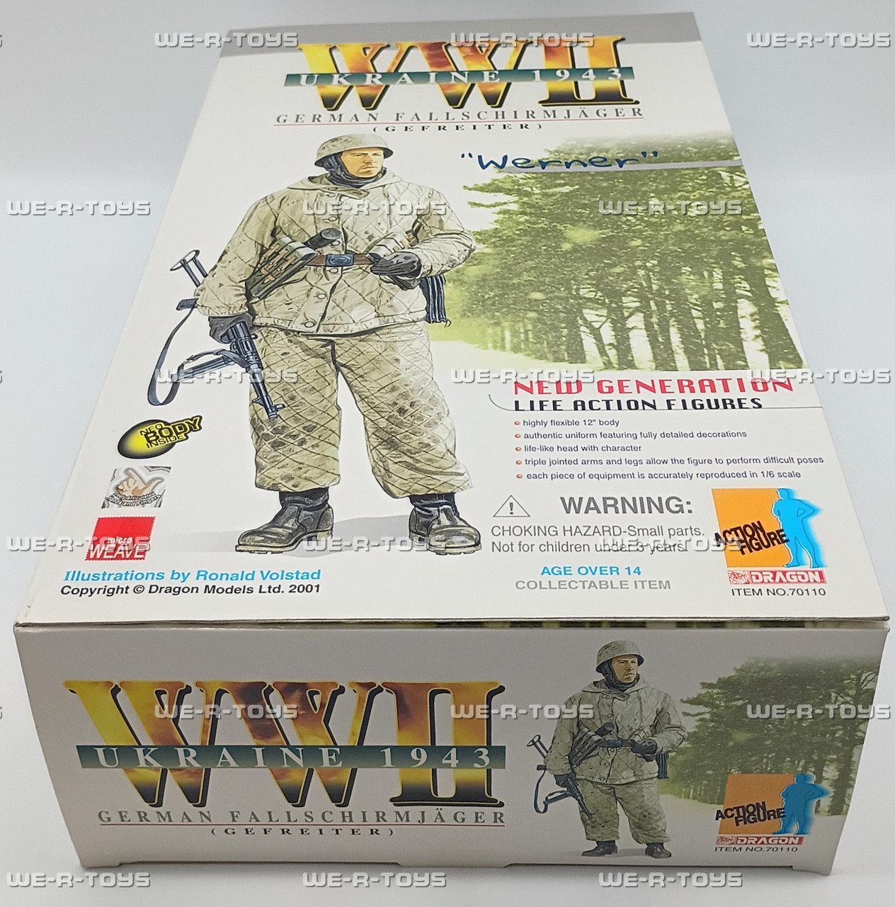 Dragon WWII Ukraine 1943 German Fallschirmjager 'Werner' Action