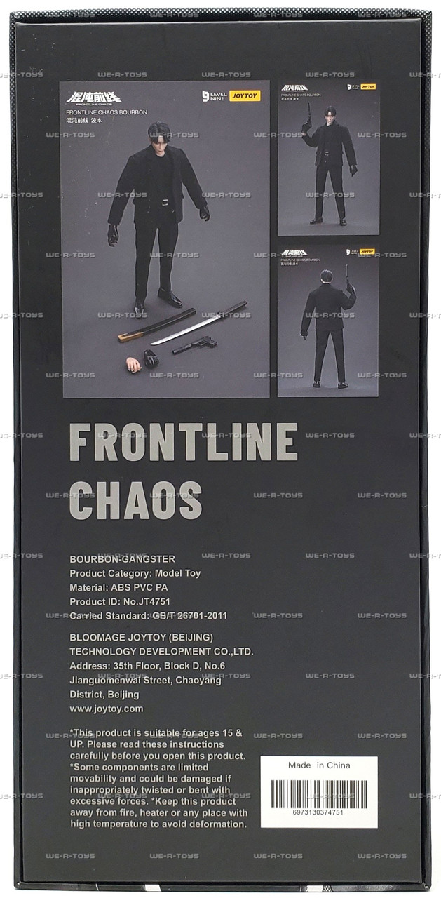 Frontline Chaos Bourbon Gangster 1/12 Action Figure 2023 Joytoy