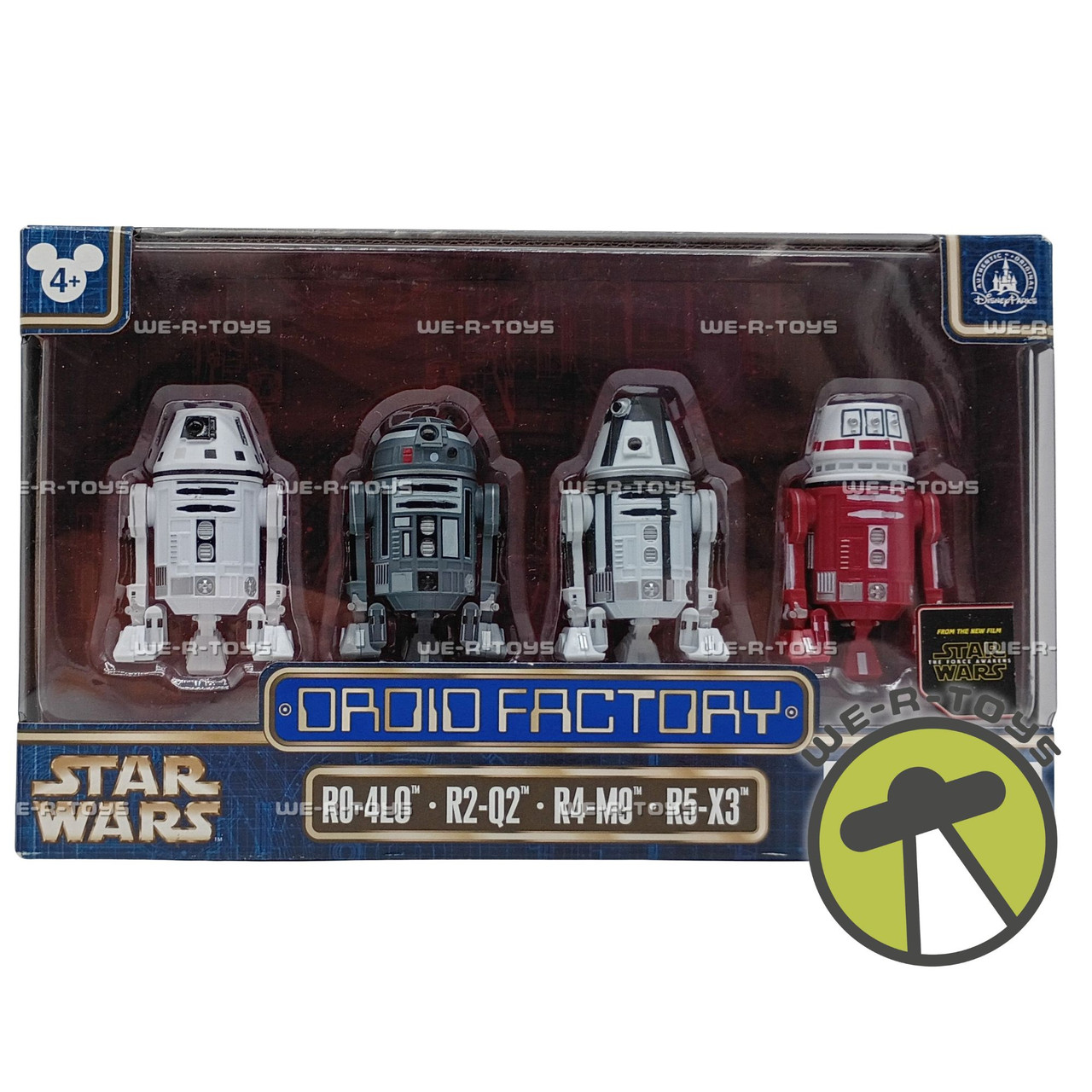 Star Wars Droid Factory Disney Parks Exclusive Set of 4 Action