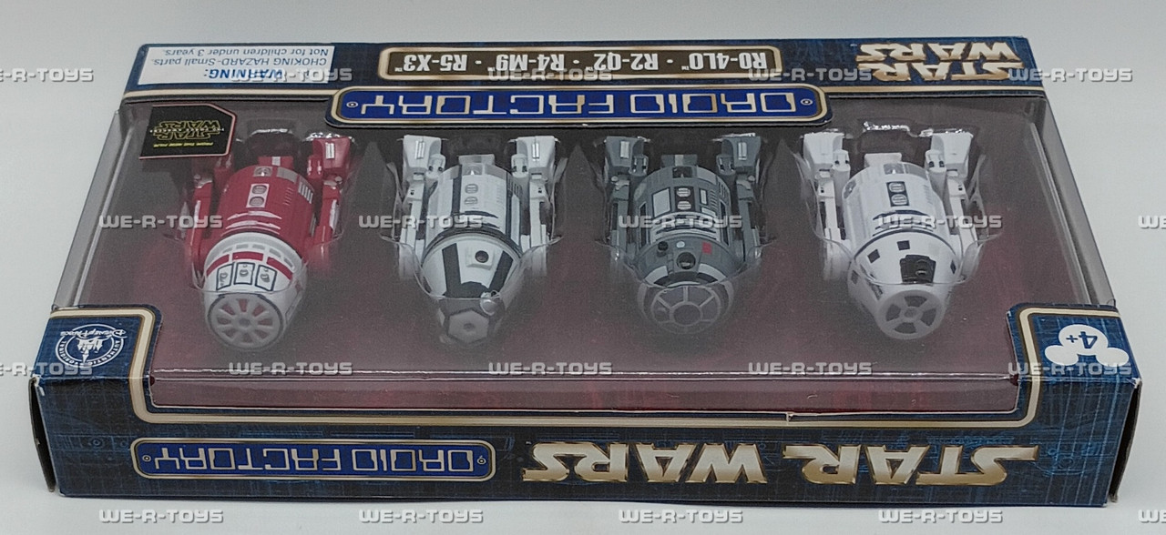 Star Wars Droid Factory Disney Parks Exclusive Set of 4 Action