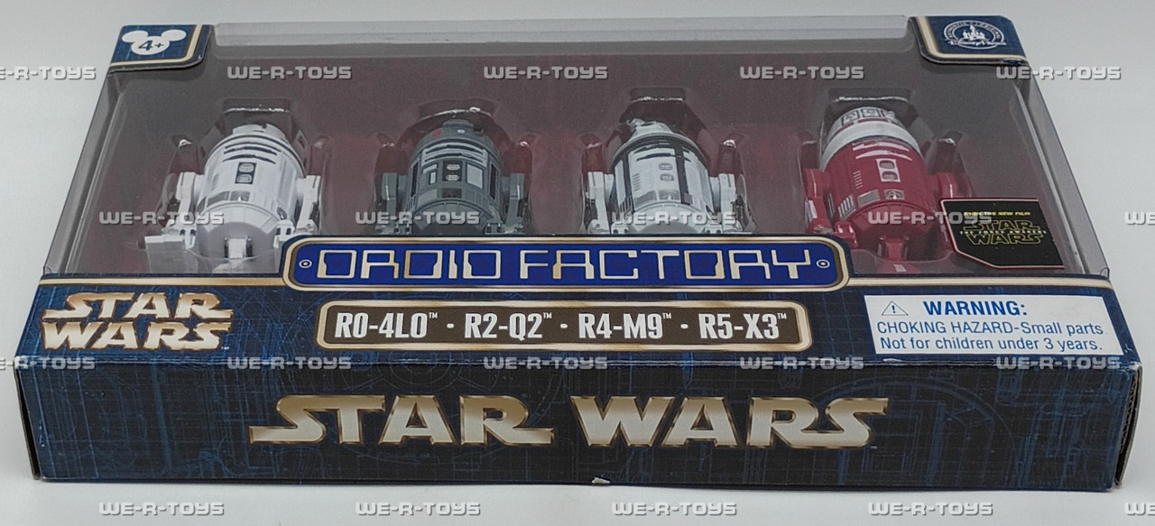 Star Wars Droid Factory Disney Parks Exclusive Set of 4 Action
