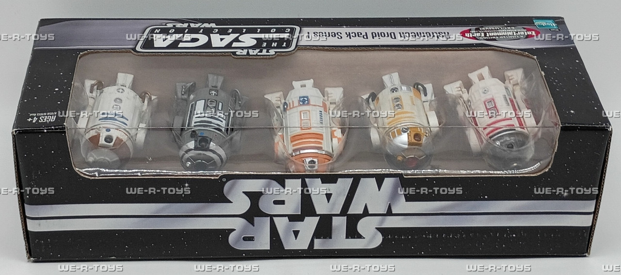 Star Wars Astromech Droid Pack Series I The Saga Collection 5 Pk