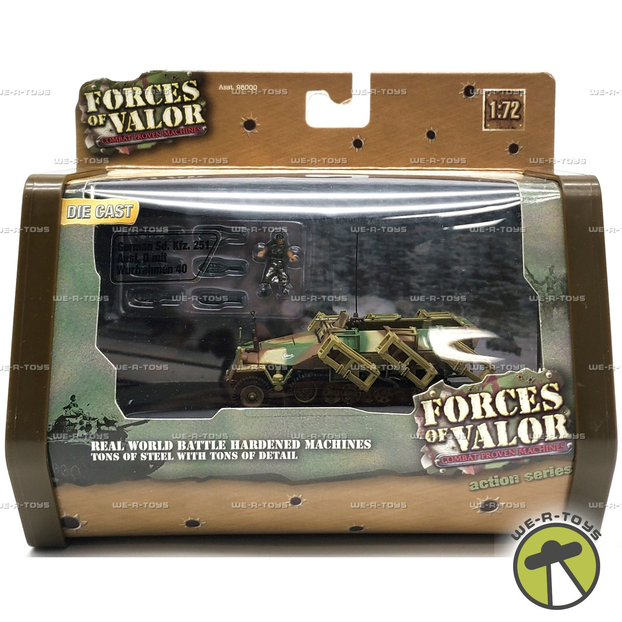 Forces of Valor German Sd.Kfz.251 Ausf. D mit Wurfrahmen 40 1:72
