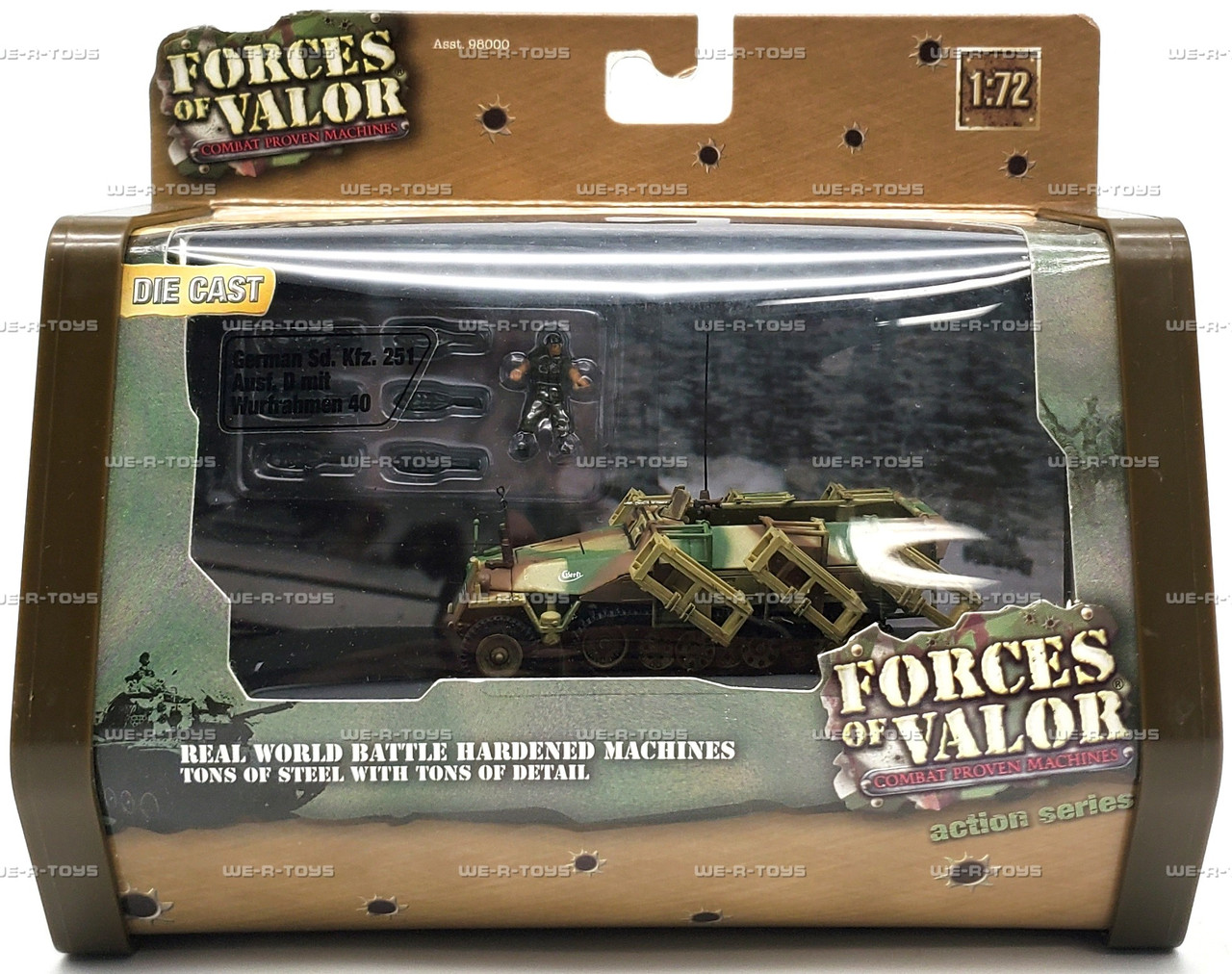 Forces of Valor German Sd.Kfz.251 Ausf. D mit Wurfrahmen 40 1:72