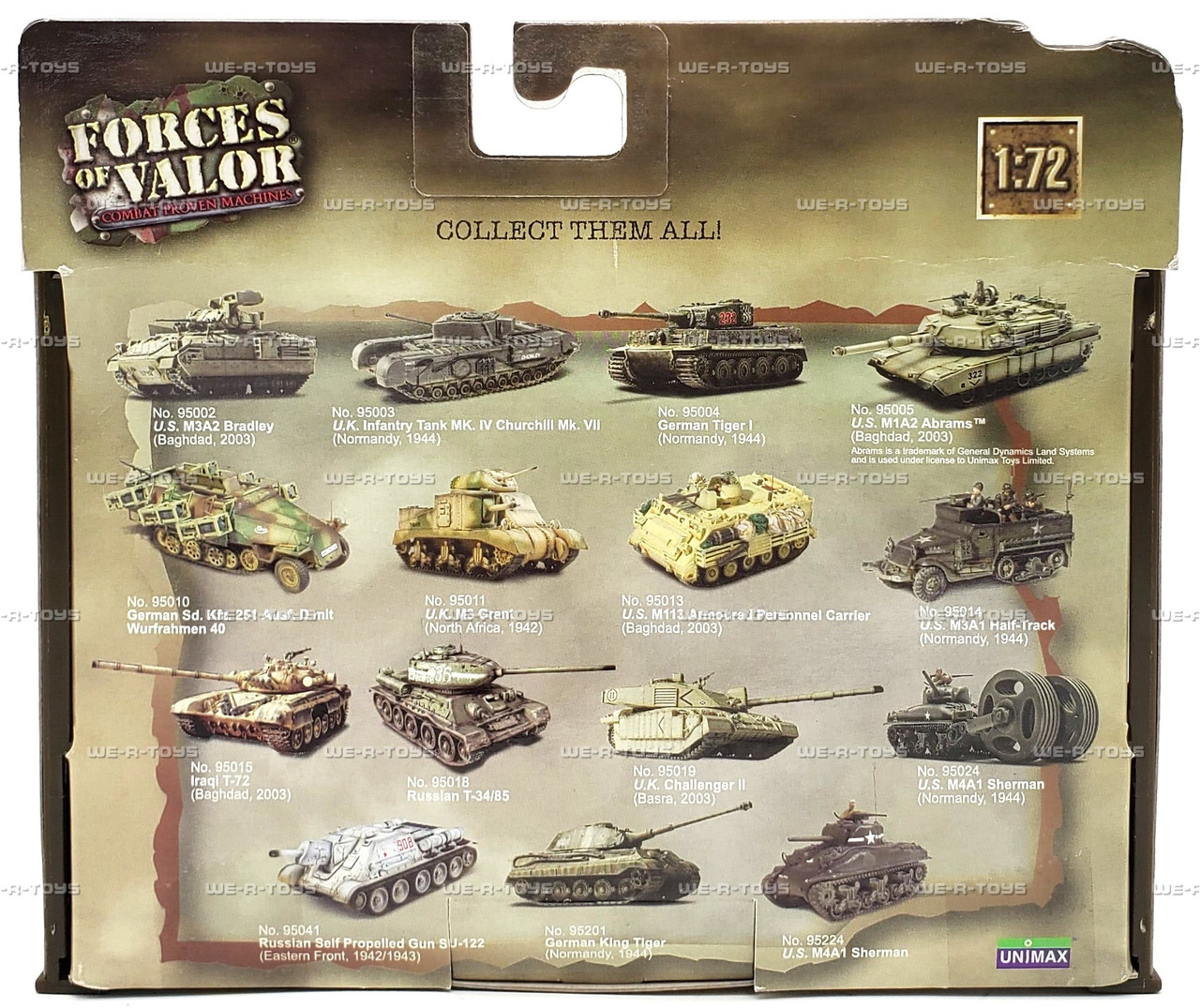 Forces of Valor German Sd.Kfz.251 Ausf. D mit Wurfrahmen 40 1:72