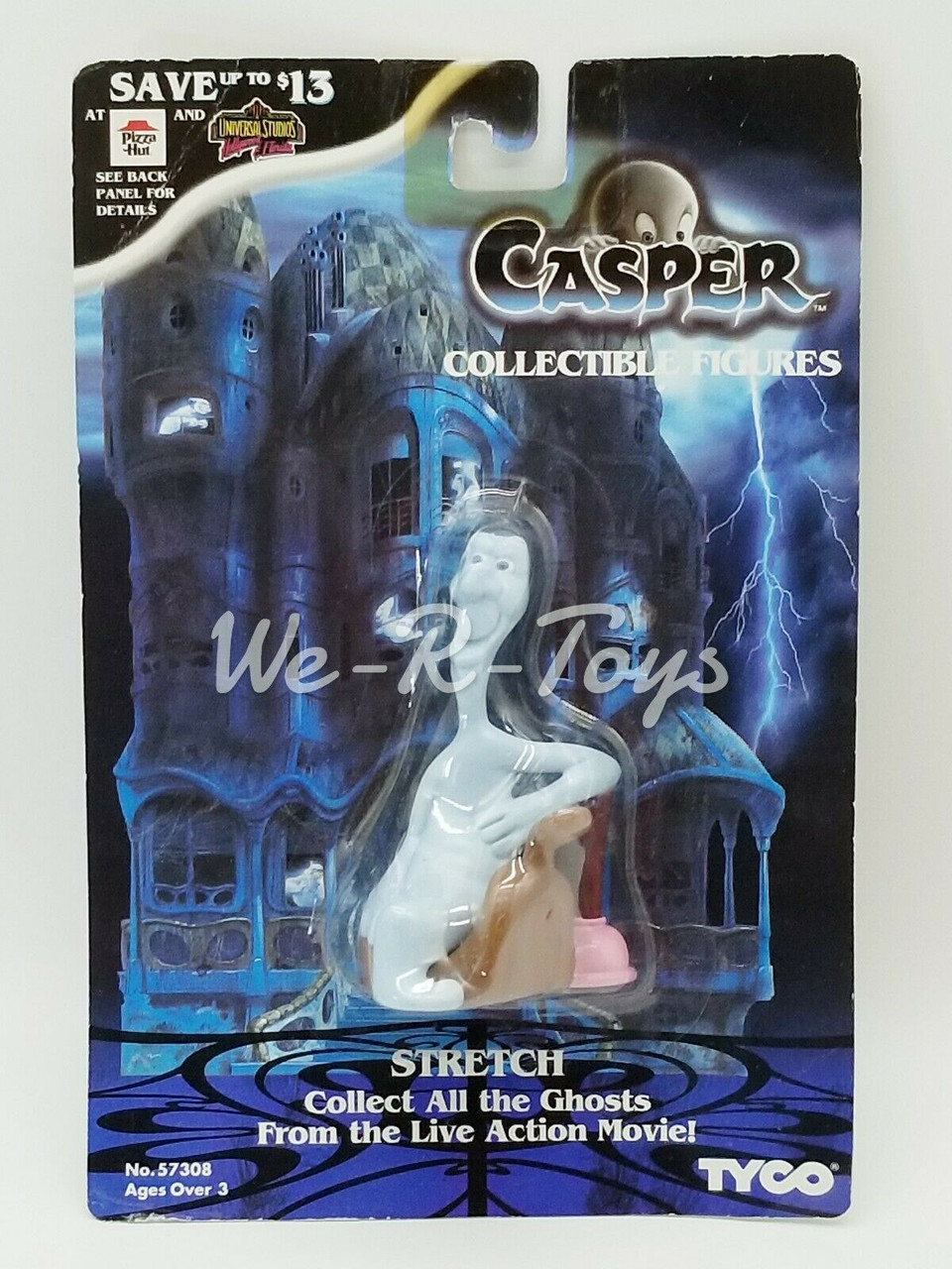 Casper Lot of 3 Collectible Ghost Figures Stinkie Stretch Fatso