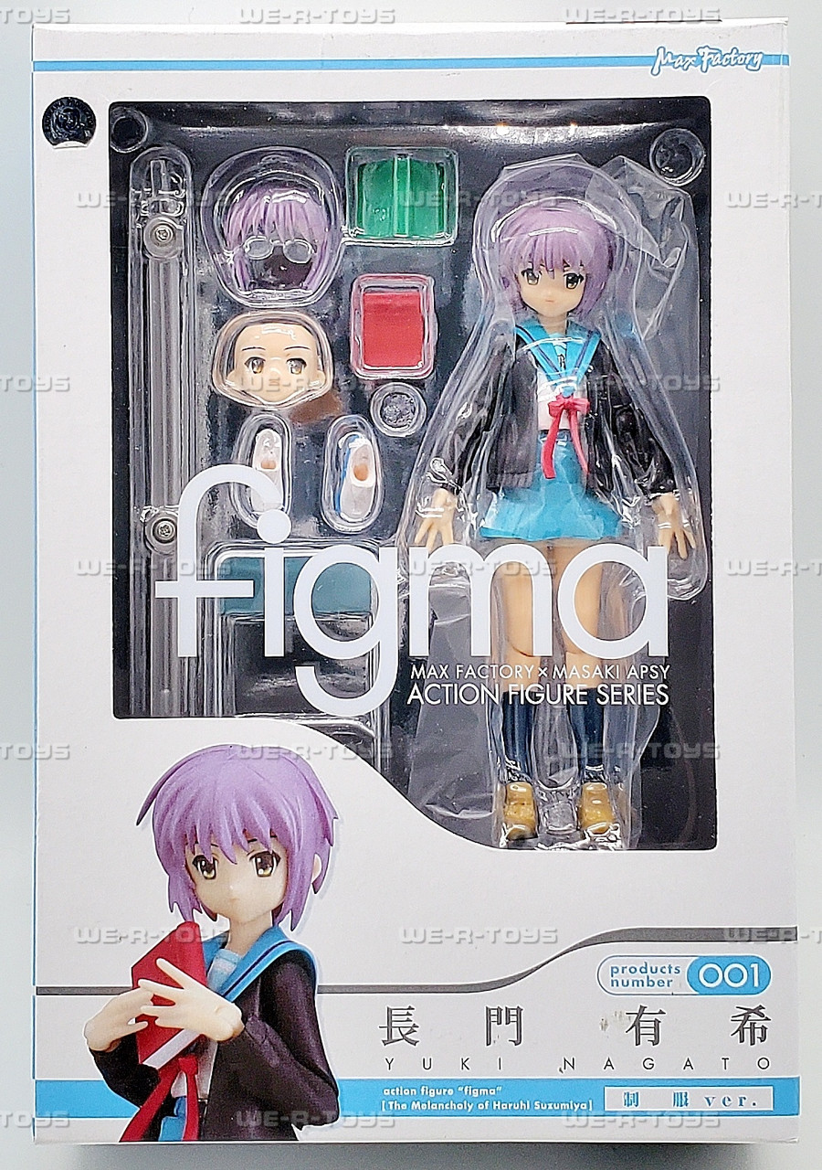 Max Factory The Melancholy of Haruhi Suzumiya Yuki Nagato Figma