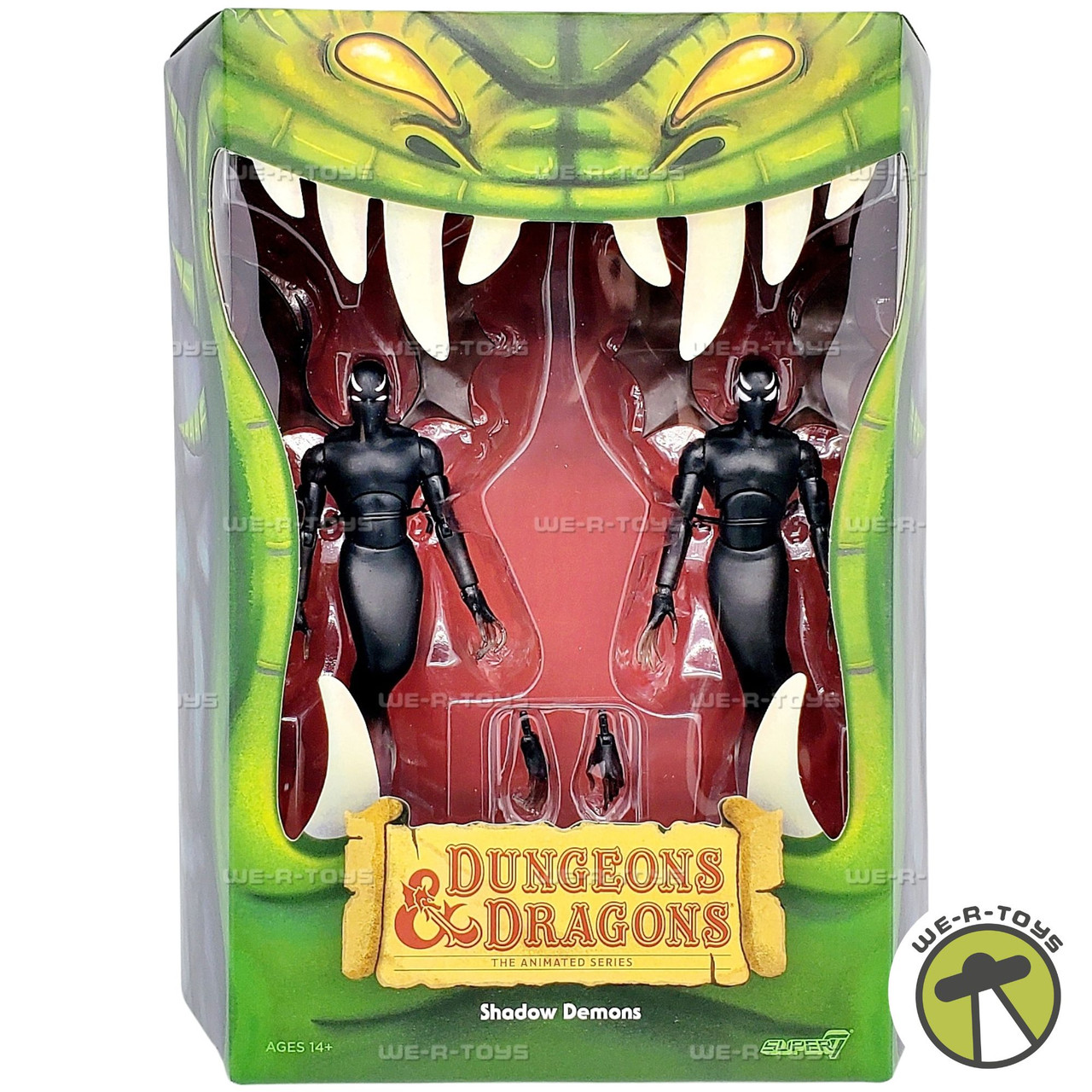 Dungeons & Dragons Shadow Demons Action Figure Set 2024 Super7