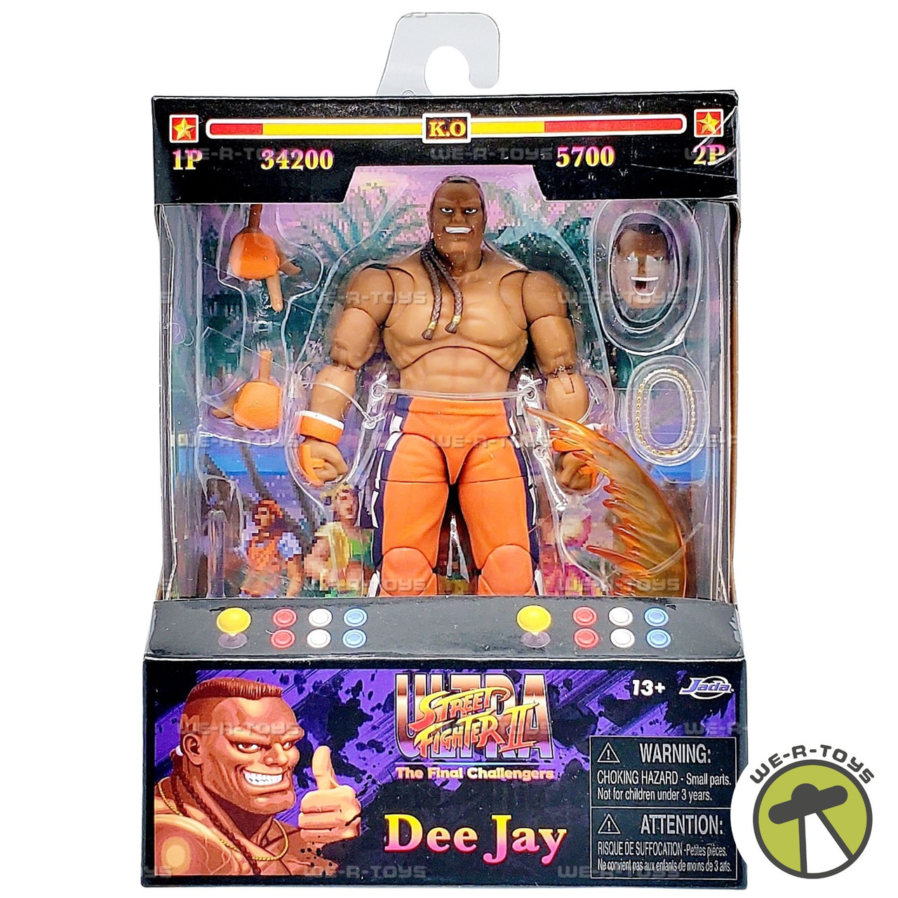 Street Fighter II The Final Challenger Dee Jay Action Figure 2024