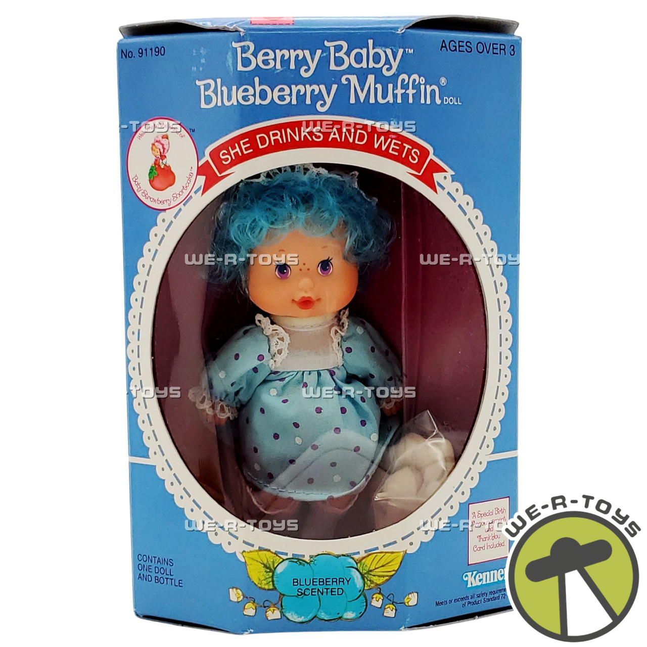 Strawberry Shortcake Berry Baby Blueberry Muffin Doll No. 91190