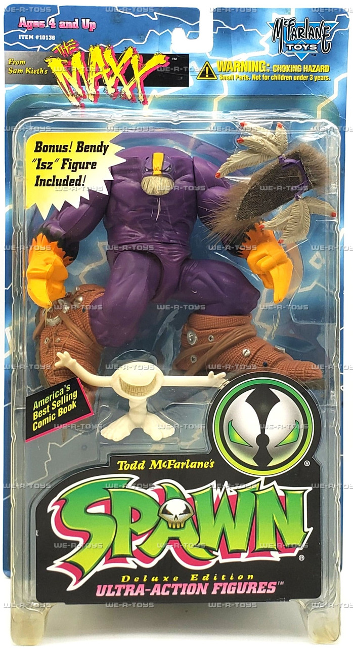 Spawn the Maxx Deluxe Ultra-Action Figure & Bonus Isz Figure