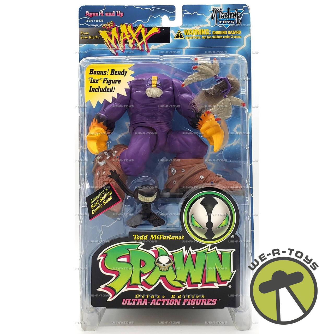 Spawn the Maxx Deluxe Ultra-Action Figure & Bonus Isz Figure