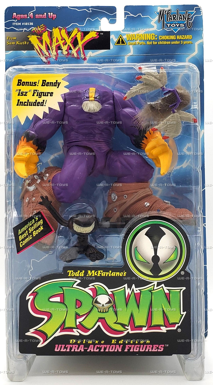 Spawn the Maxx Deluxe Ultra-Action Figure & Bonus Isz Figure