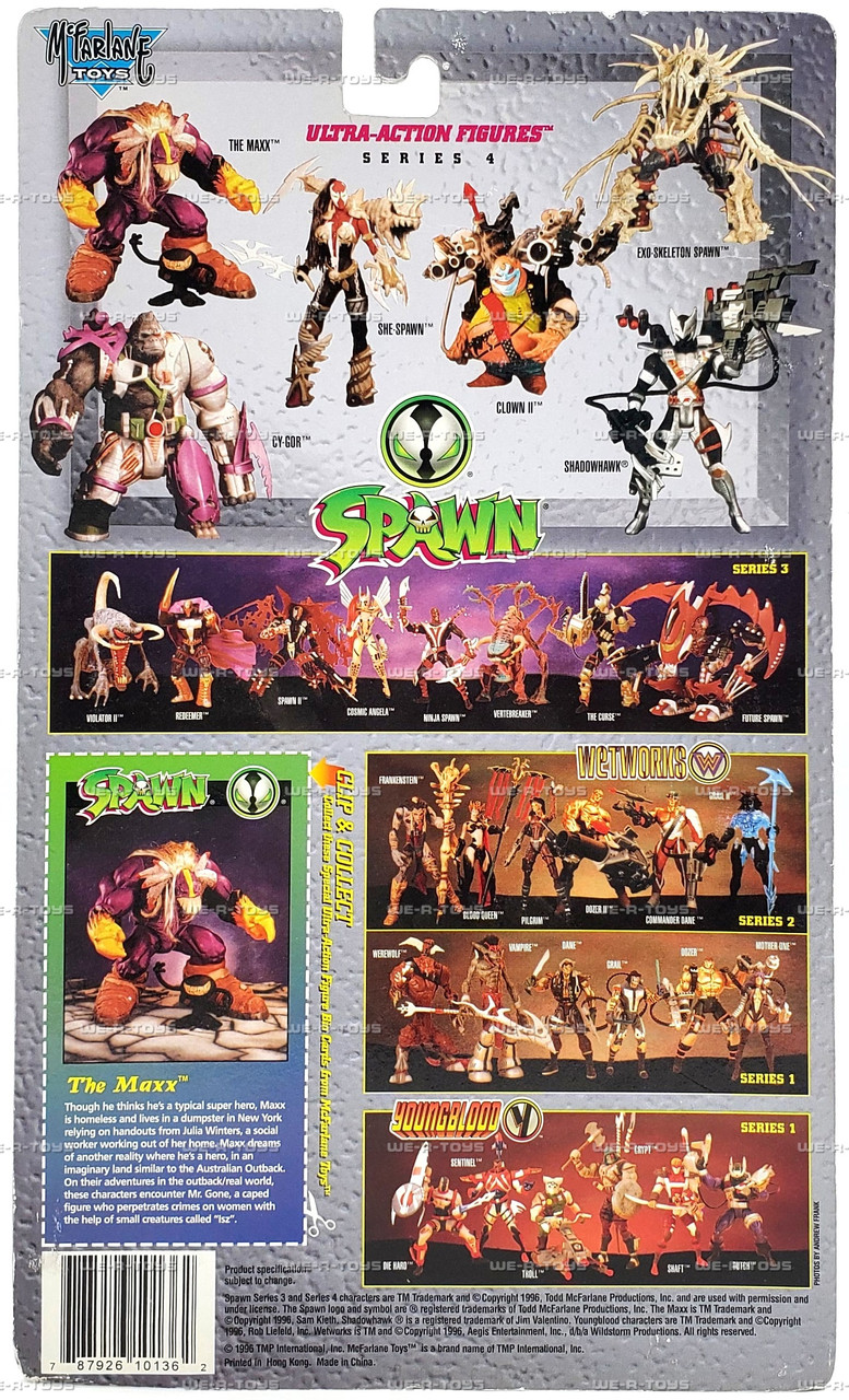Spawn the Maxx Deluxe Ultra-Action Figure & Bonus Isz Figure
