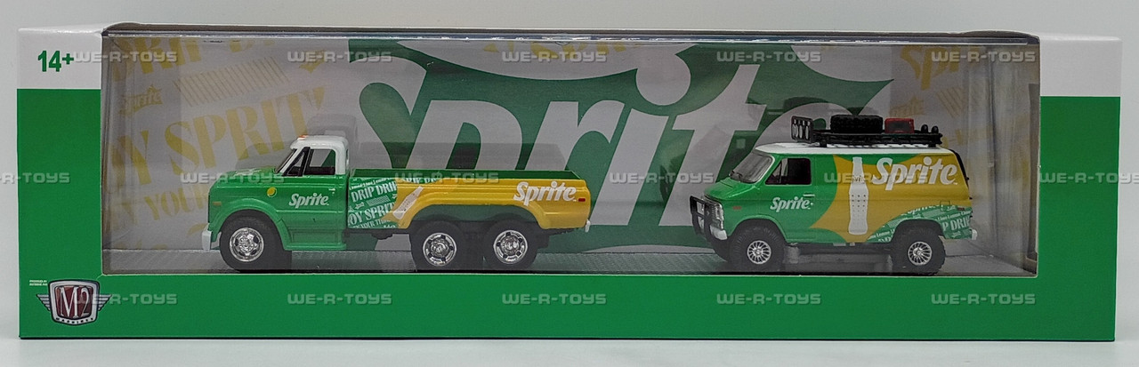 Coca-Cola Sprite M2 Machines 1970 Chevrolet Truck & 1971 Chevrolet