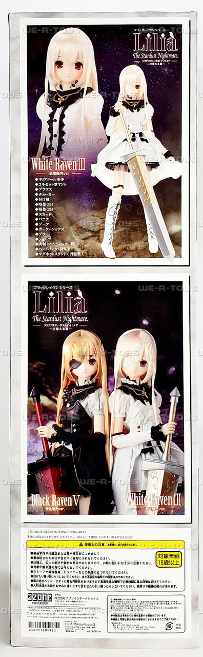 Black Raven Series Lilia White Raven 3 The Stardust Nightmare Doll