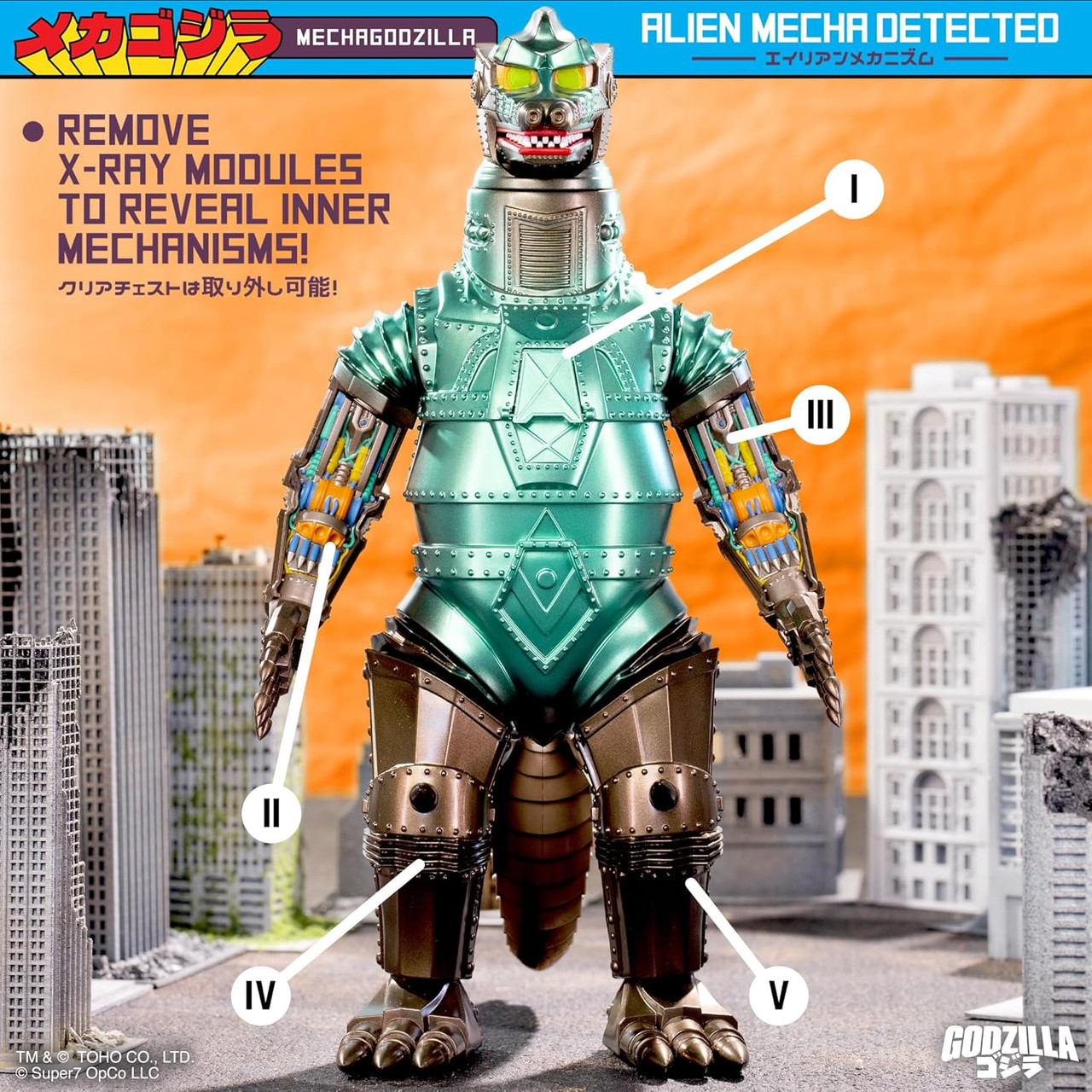 Godzilla Super Cyborg Toho Mechagodzilla 11