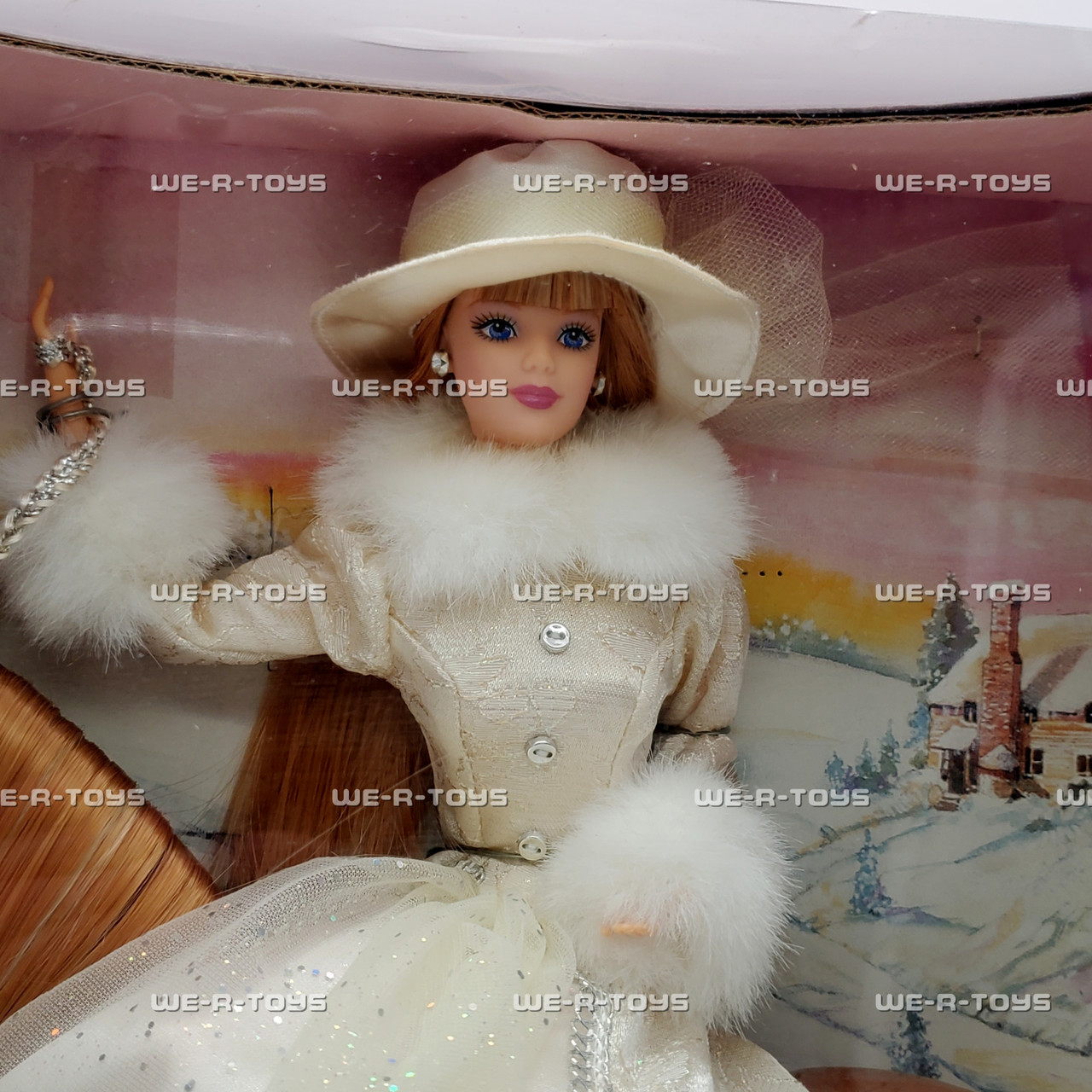 Winter Ride Barbie Gift Set with Horse and Doll 1998 Mattel No