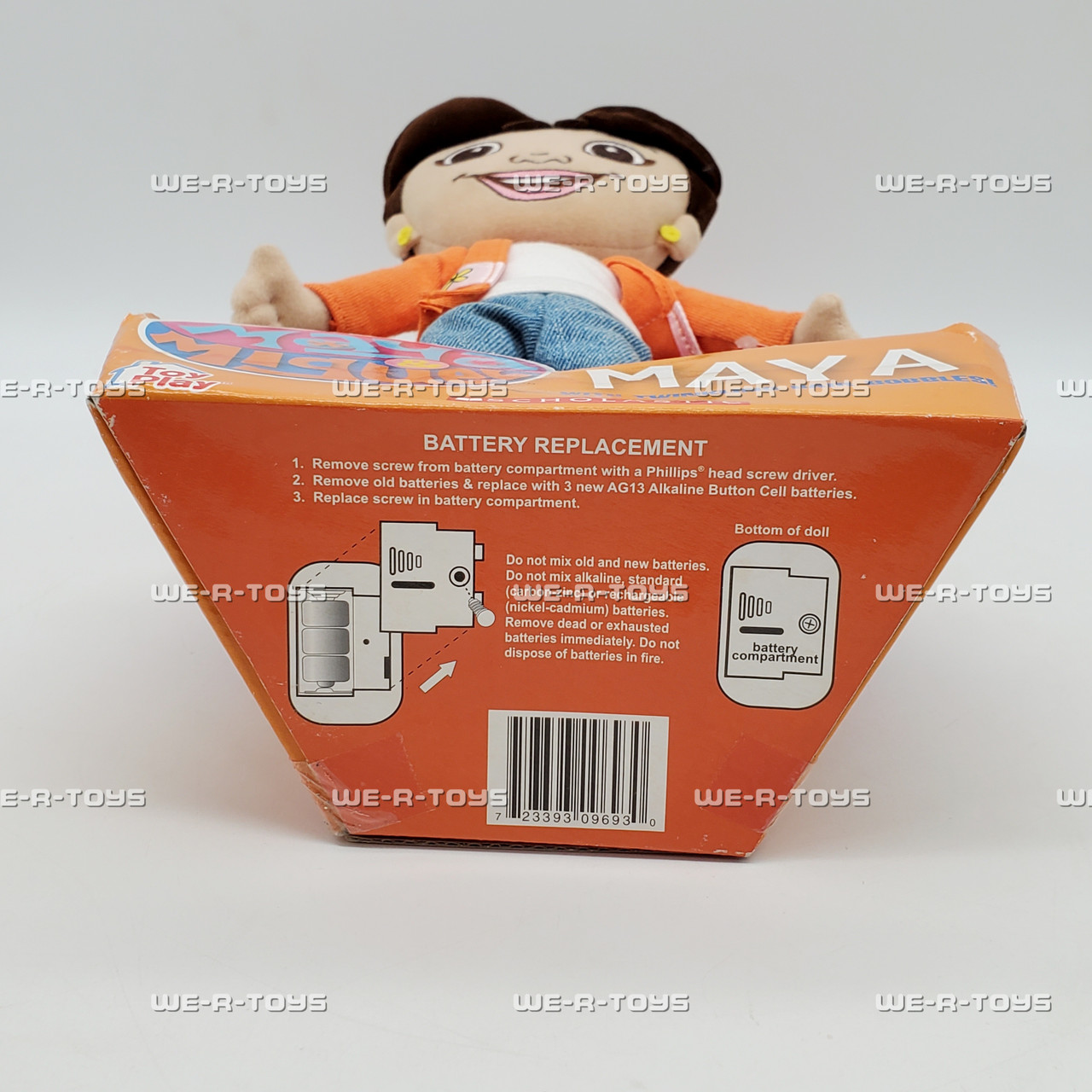 Maya and Miguel Maya Plush Sounds 096930 Toy Play Scholastic NEW