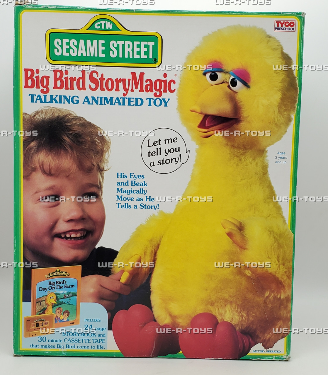 Sesame Street Big Bird Story Magic Talking Animated Toy with