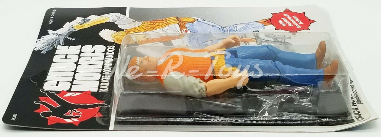 Chuck Norris Karate Kommandos Action Figure Somersault 1986 Kenner