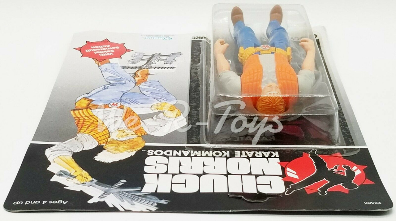 Chuck Norris Karate Kommandos Action Figure Somersault 1986 Kenner