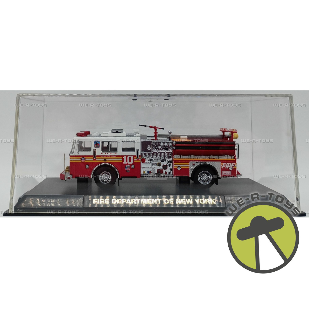 Code 3 Fire Department City Of New York No. 10 Fire Engine Vehicle