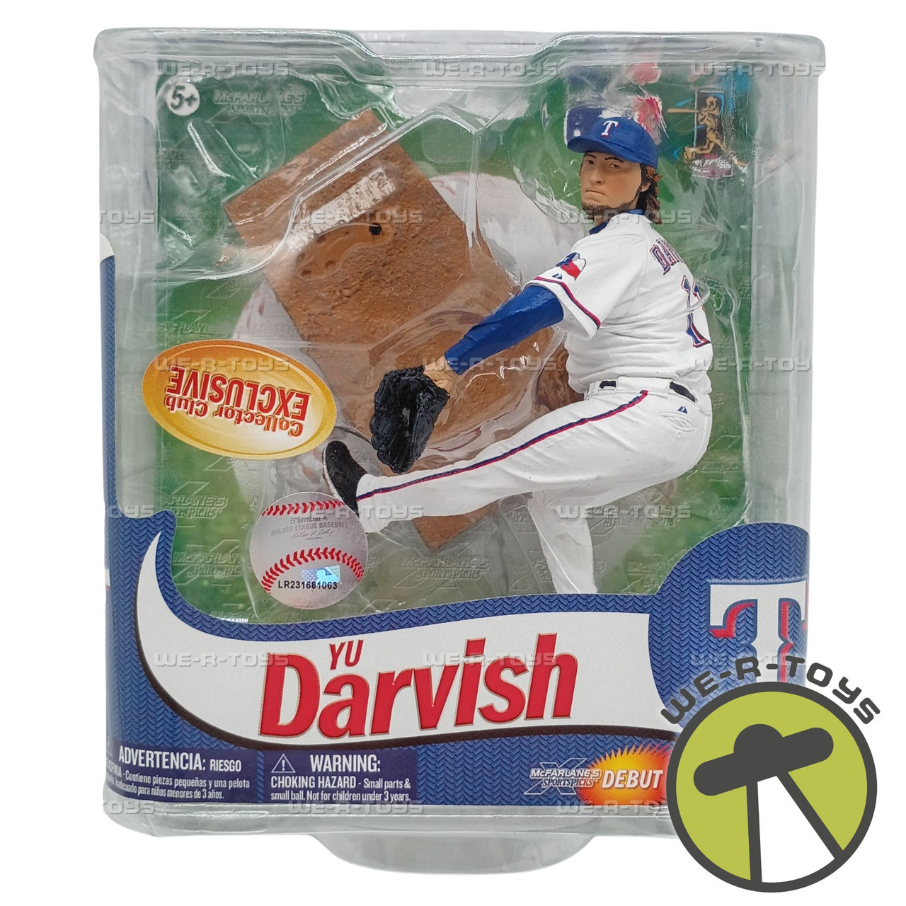 k*@様 ダルビッシュYu Darvish マクファーレントイズフィギュア MLB McFarlane's Sports Picks #11 Yu Darvish Texas Rangers Action