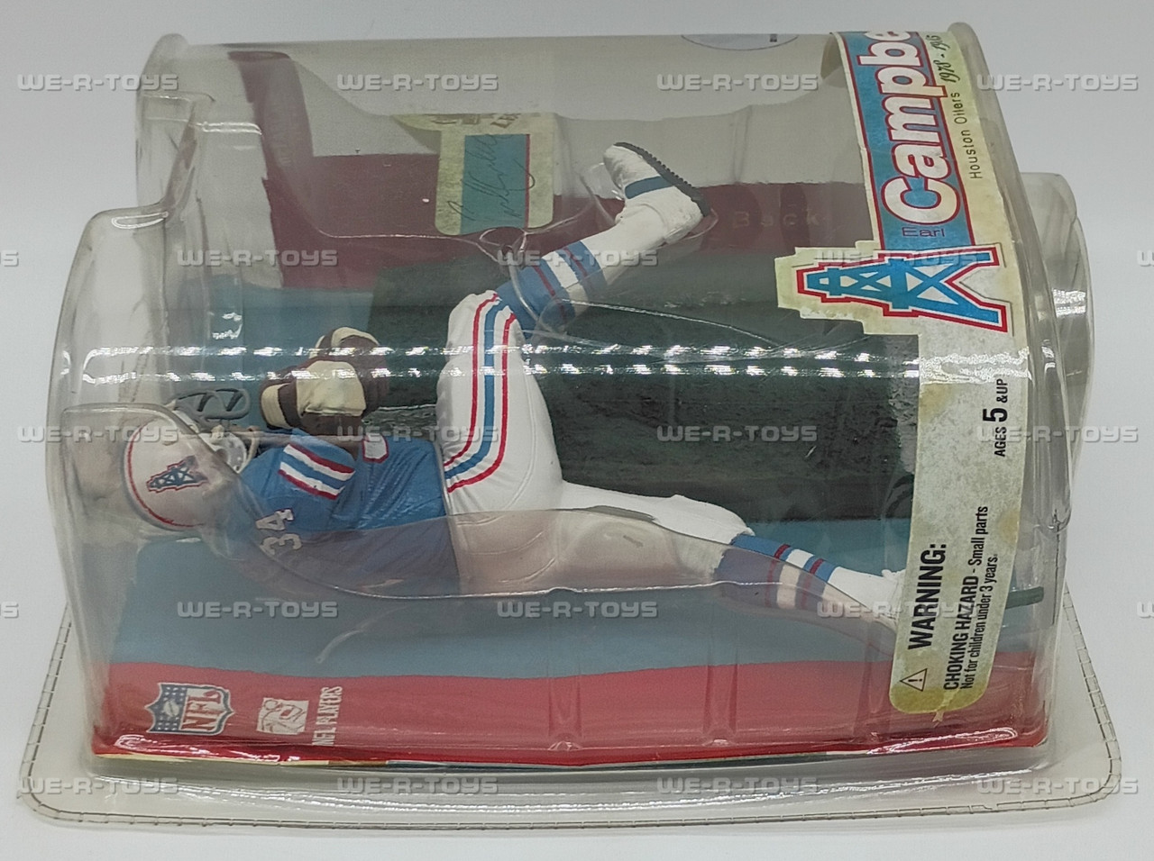 NFL Earl Campbell Houston Oilers Action Figure Legends Series