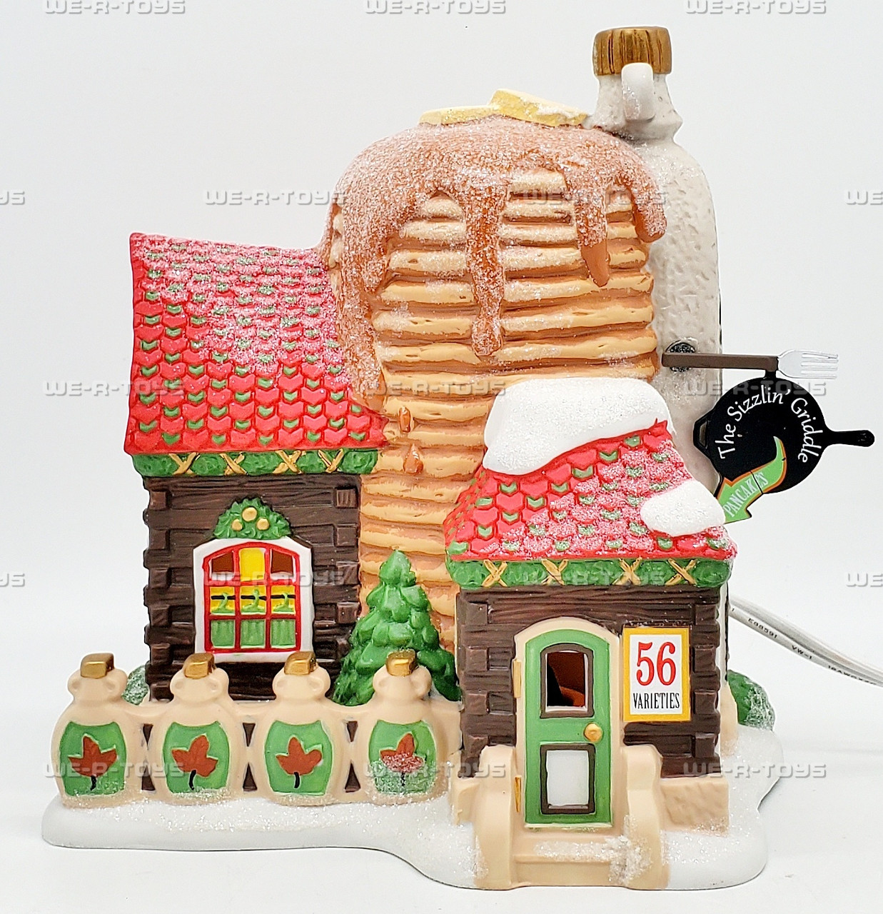 Department 56 North Pole Series North Pole Sizzlin' Griddle
