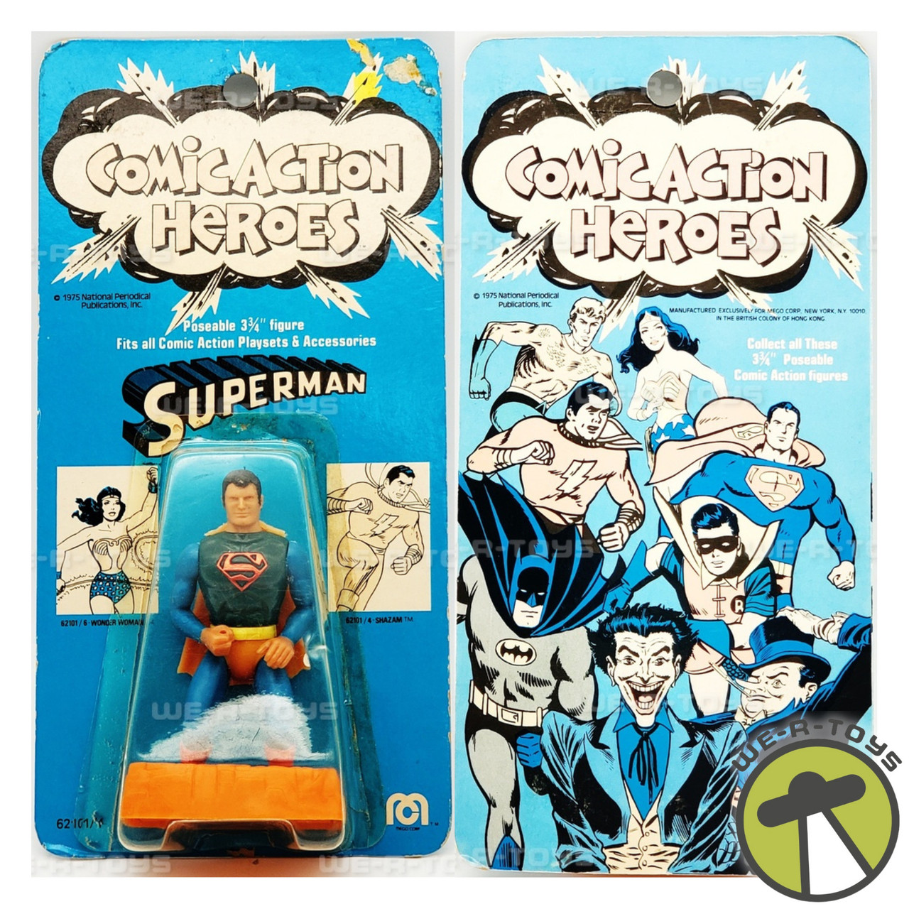 DC Comic Action Heroes Superman Poseable 3.75
