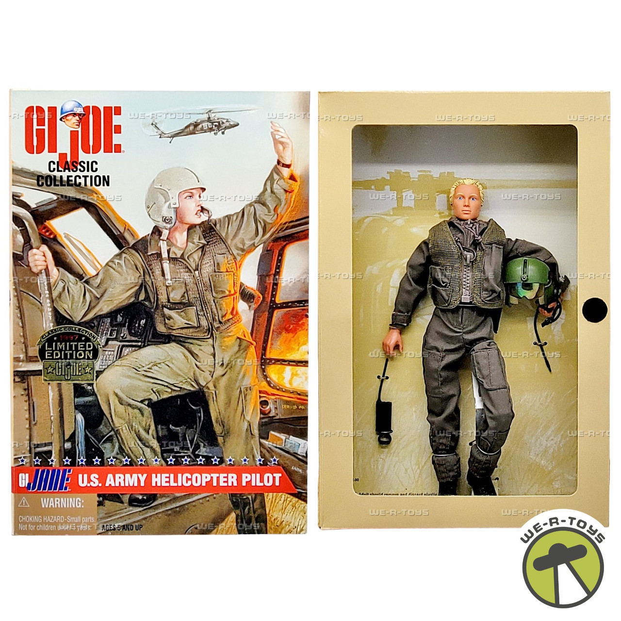 GI Joe Classic Collection GI Jane US Army Helicopter Pilot Blonde