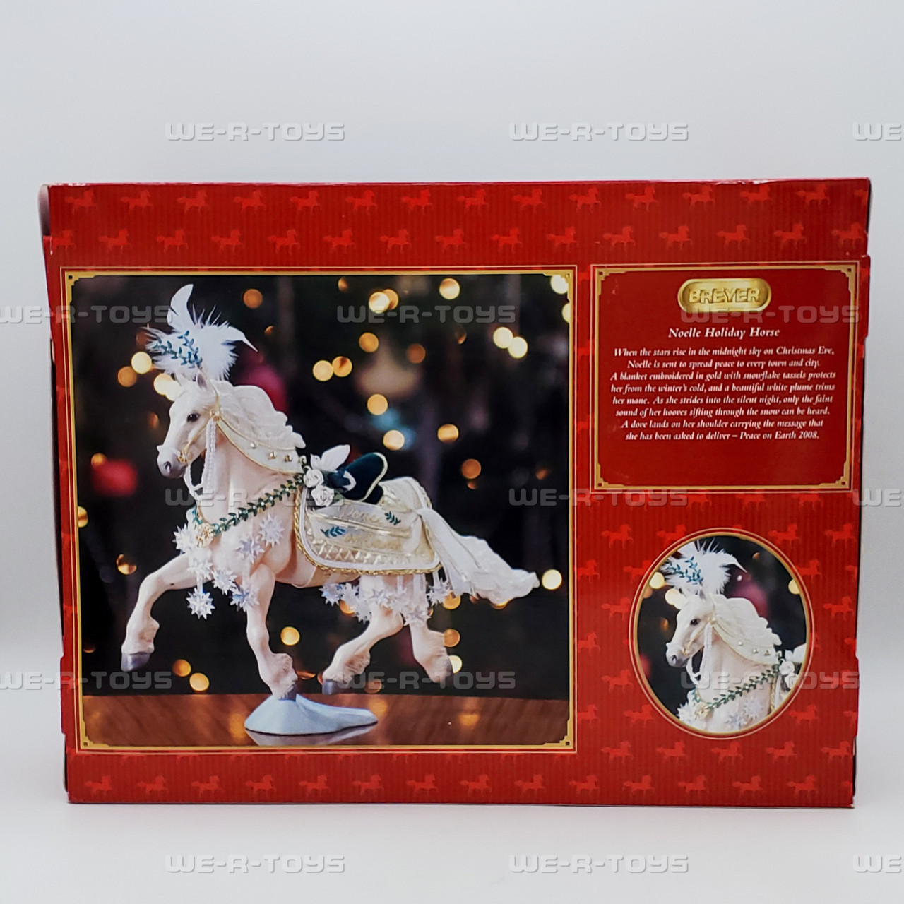 Breyer Holiday Noelle Christmas Horse Set Reeves 2008 Item No