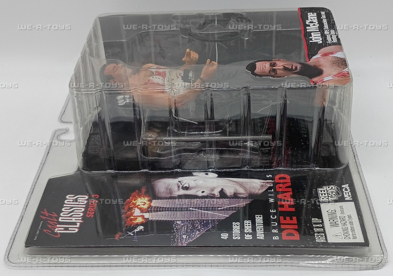 Die Hard John McClane Action Figure Cult Classics 3 NECA New 2005