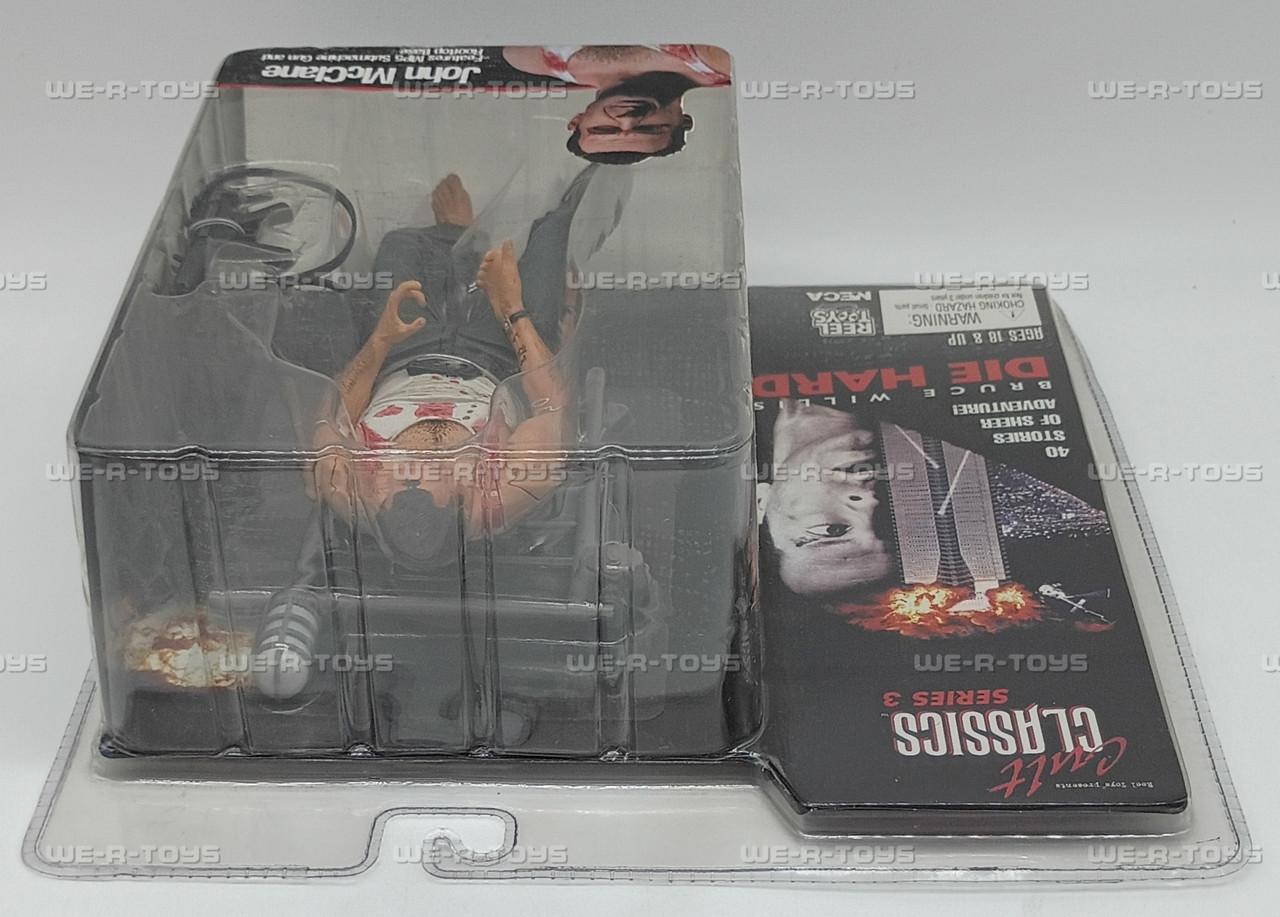 Die Hard John McClane Action Figure Cult Classics 3 NECA New 2005