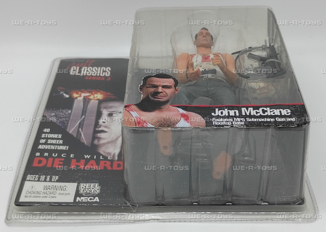 Die Hard John McClane Action Figure Cult Classics 3 NECA New 2005