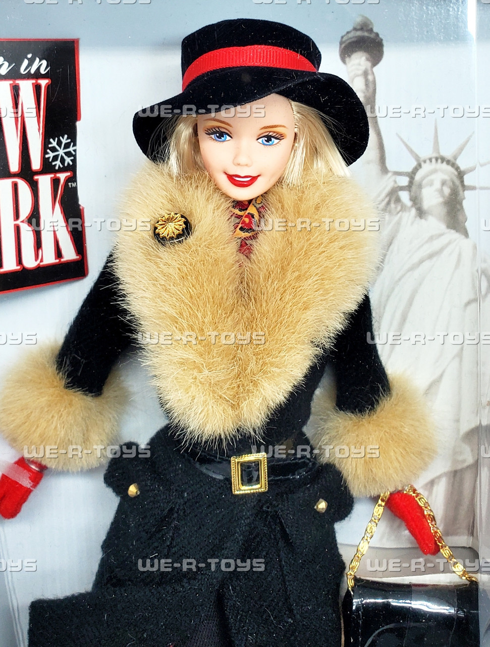 Winter In New York Barbie Doll City Seasons Winter Collection 1998