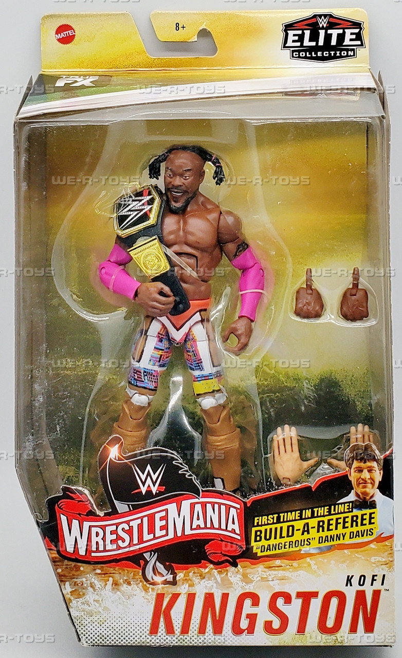 WWE Wrestlemania Elite Collection Kofi Kingston Action Figure 2019 WWE Wrestlemania Elite Collection Kofi Kingston Action Figure 2019