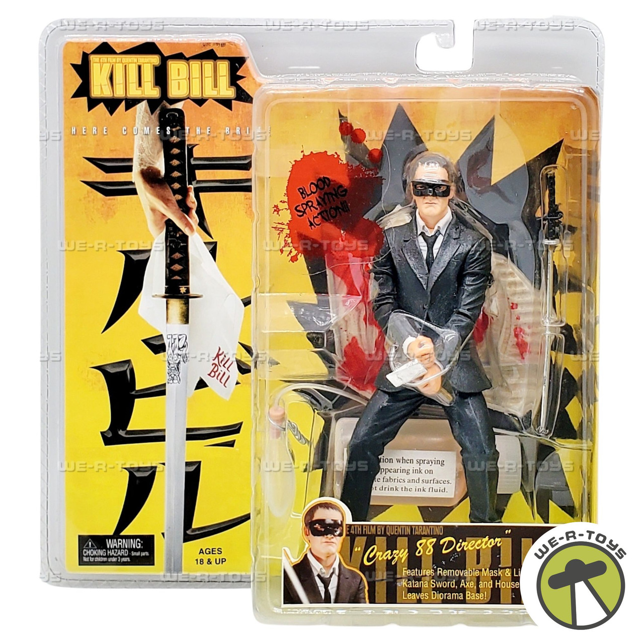 Kill Bill Here Comes the Bride Crazy 88 Director Action Figure