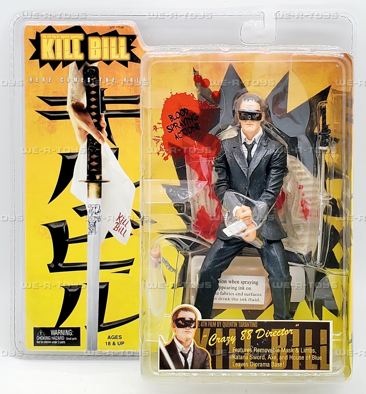 Kill Bill Here Comes the Bride Crazy 88 Director Action Figure