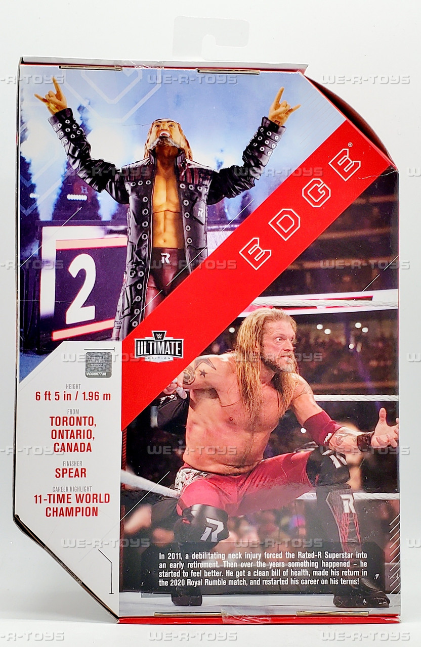 WWE Ultimate Edition Edge Action Figure 2020 Mattel GVC13 - We-R-Toys
