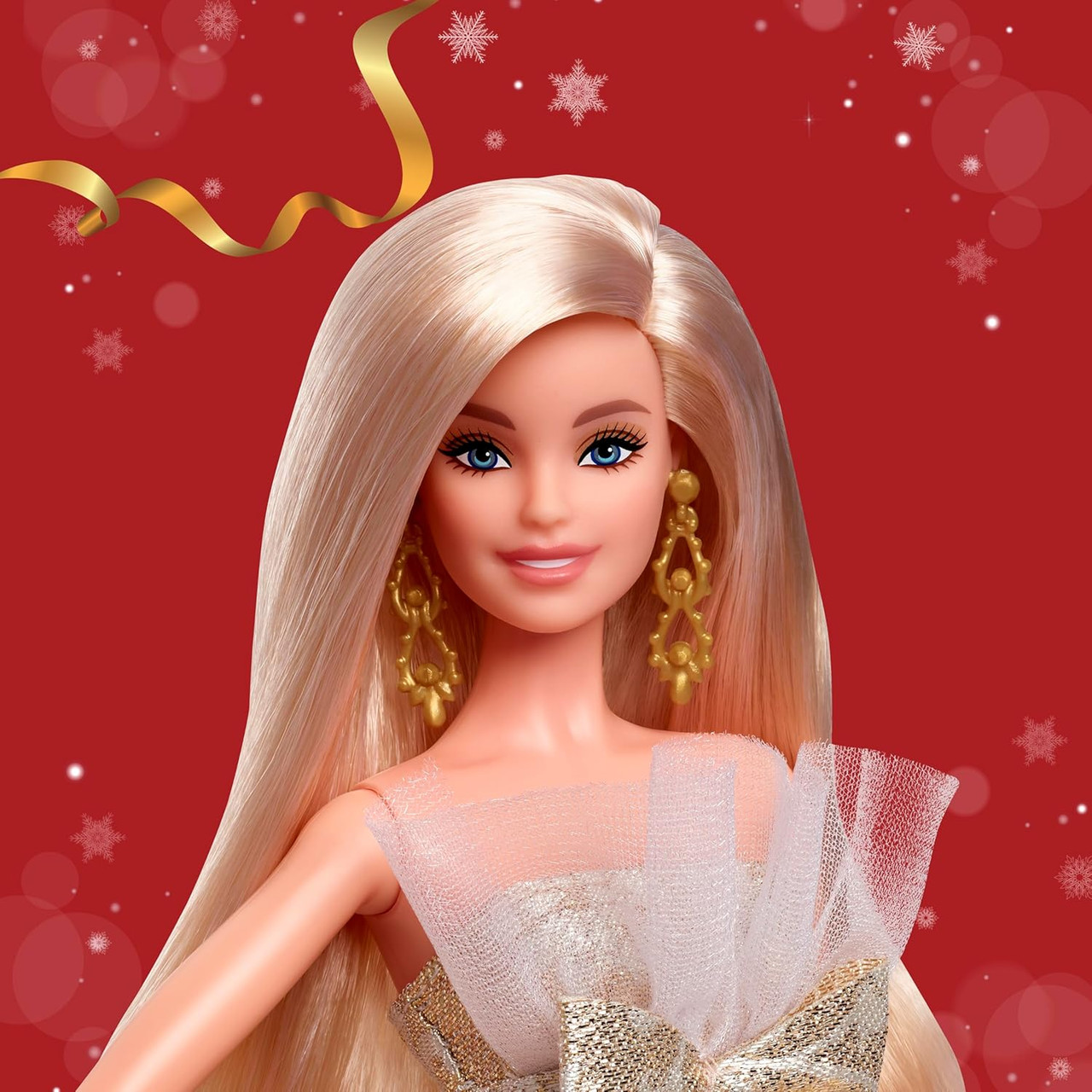 Barbie Signature 2025 Holiday Barbie Fashion Doll Blonde Mattel