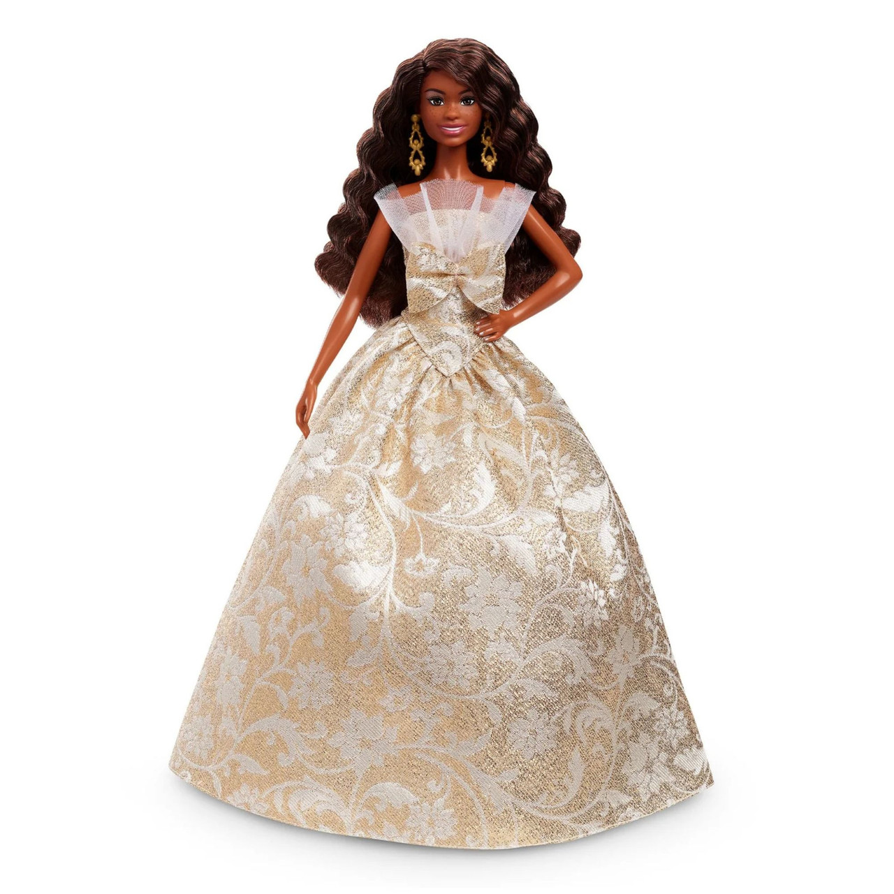 Barbie Signature 2025 Holiday Barbie Doll African American with