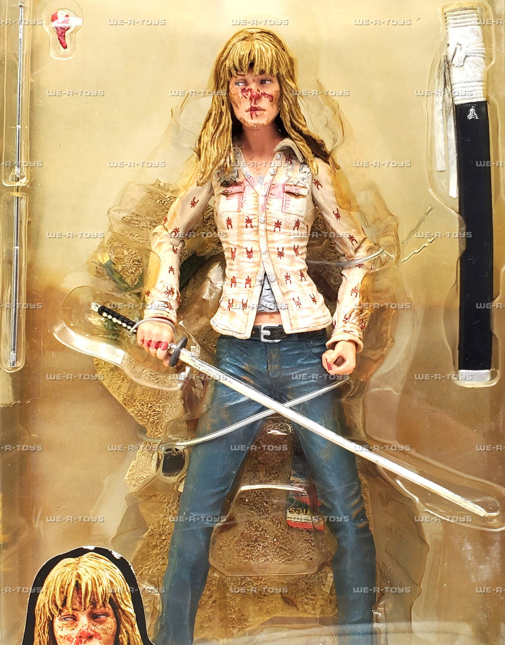 Kill Bill Volume 2 Beatrix Kiddo The Bride Black Mamba Figure 2005