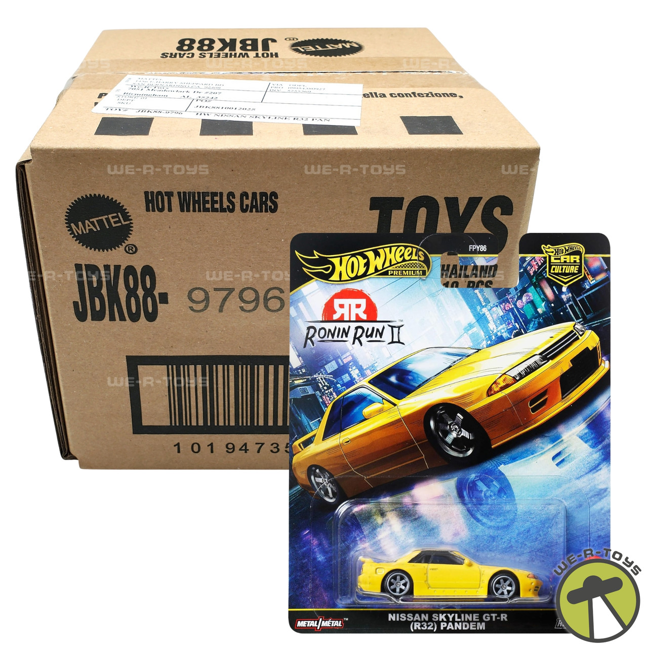 Hot Wheels Nissan R32 GT-R Pandem Ronin Run 2 Factory Sealed Case