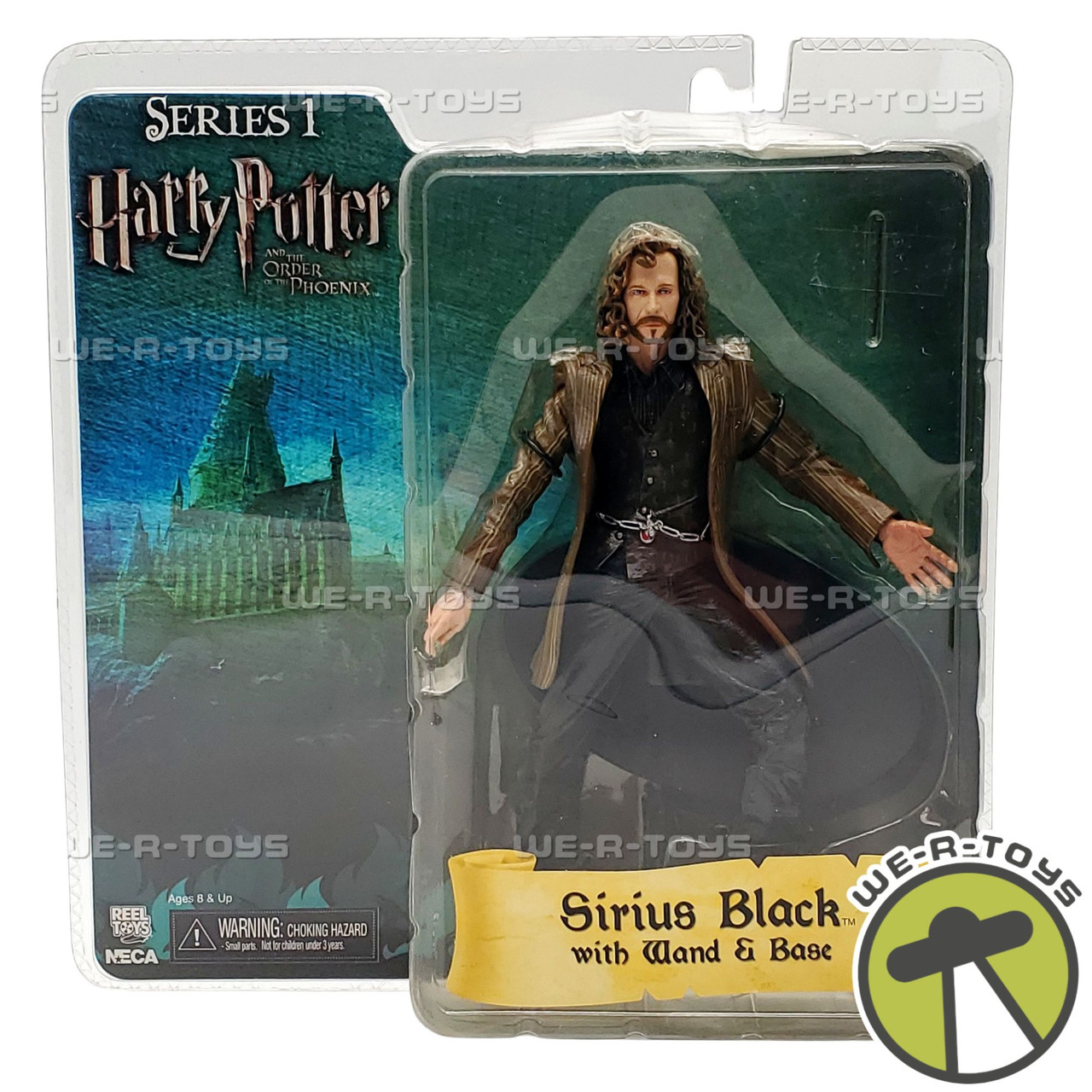 Harry Potter Series 1 Sirius Black With Wand & Base Action Figure