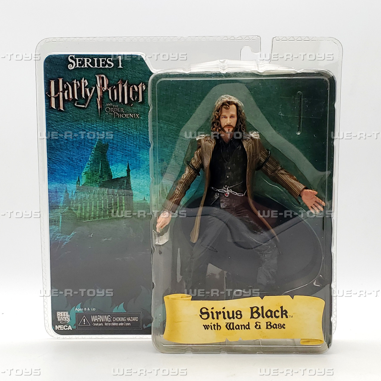 Harry Potter Series 1 Sirius Black With Wand & Base Action Figure