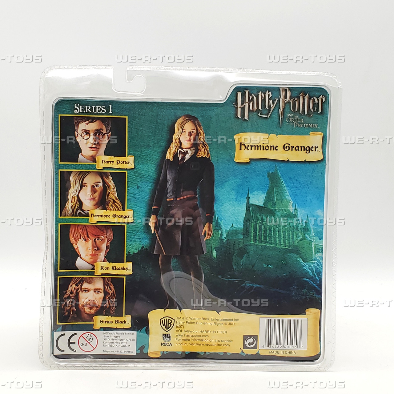 Harry Potter Series 1 Hermione Granger With Wand & Base Action