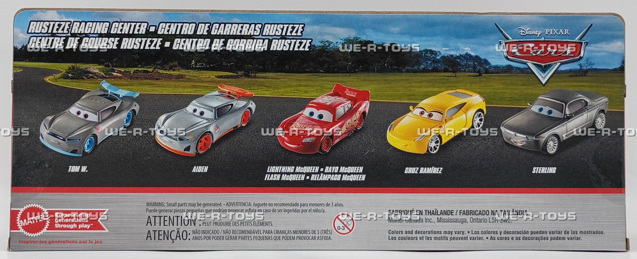 Disney Pixar Cars Rusteze Racing Center Set of 5 Vehicles 2024