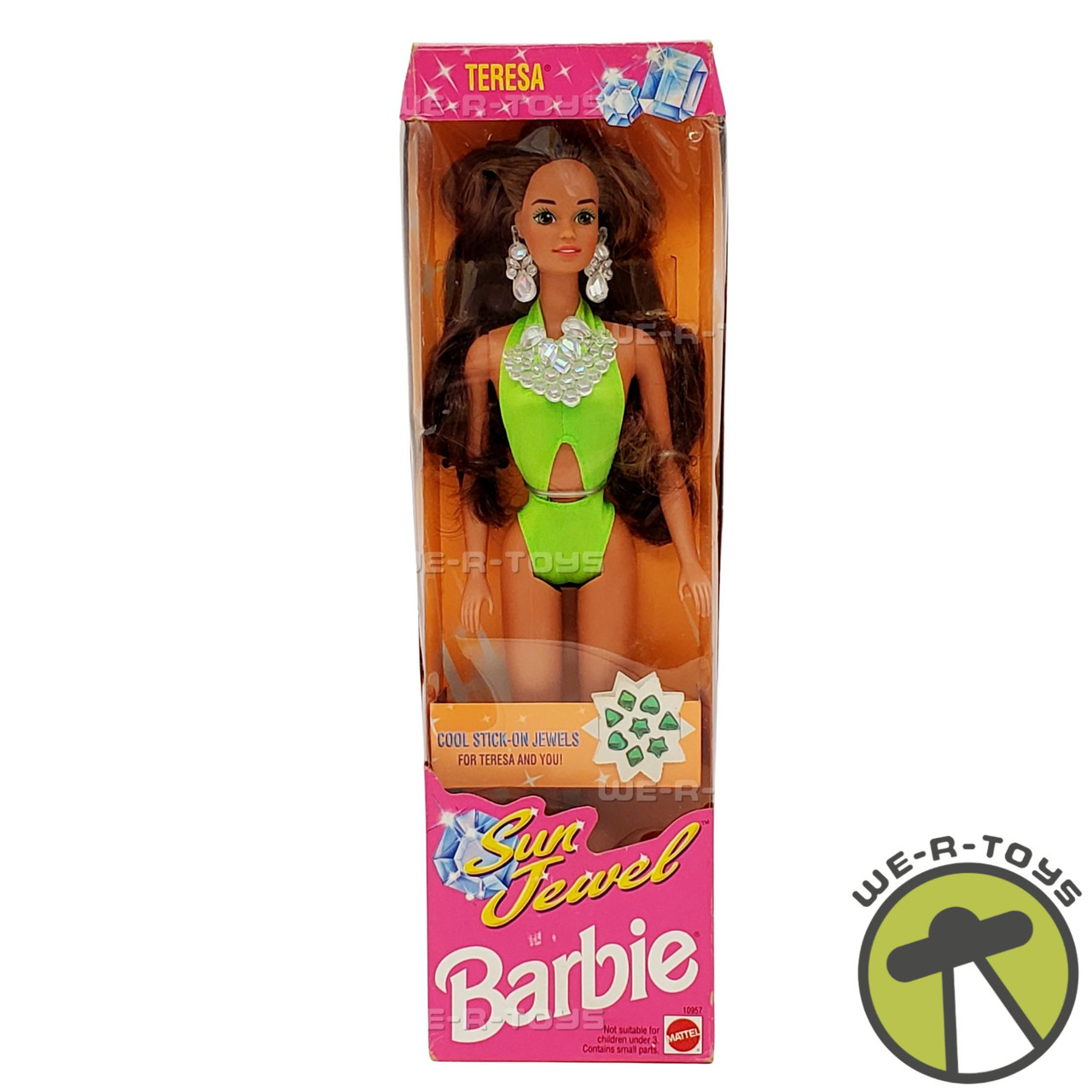 Barbie Sun Jewel Teresa Doll 1993 Mattel Item No 10957 NEW - We-R-Toys